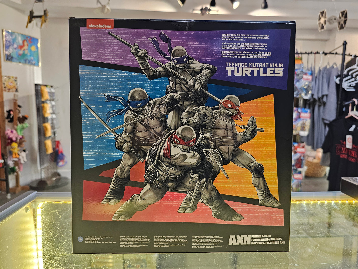 Teenage Mutant Ninja Turtles BST AXN TMNT Comic Black & White 4-Pack