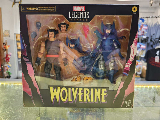 Hasbro Wolverine Marvel Legends Series Wolverine and Psylocke 6-Inch Action Figures